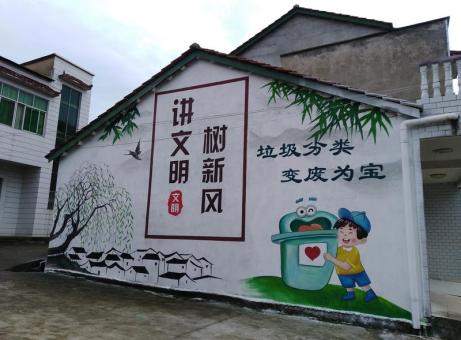 大足墙绘是现在流行的墙体广告