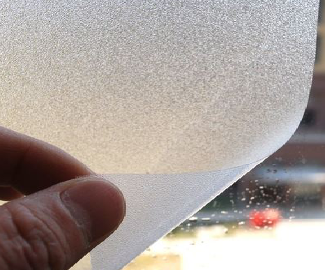 大足玻璃门外面粘广告用什么材料好？