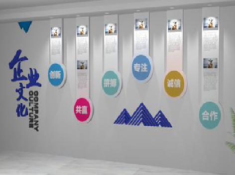 大足企业文化墙需要传递什么办公文化？